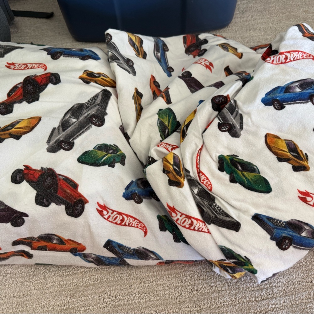 Pottery Barn Kids Hot Wheels Bedding Sheets - Multicolor
